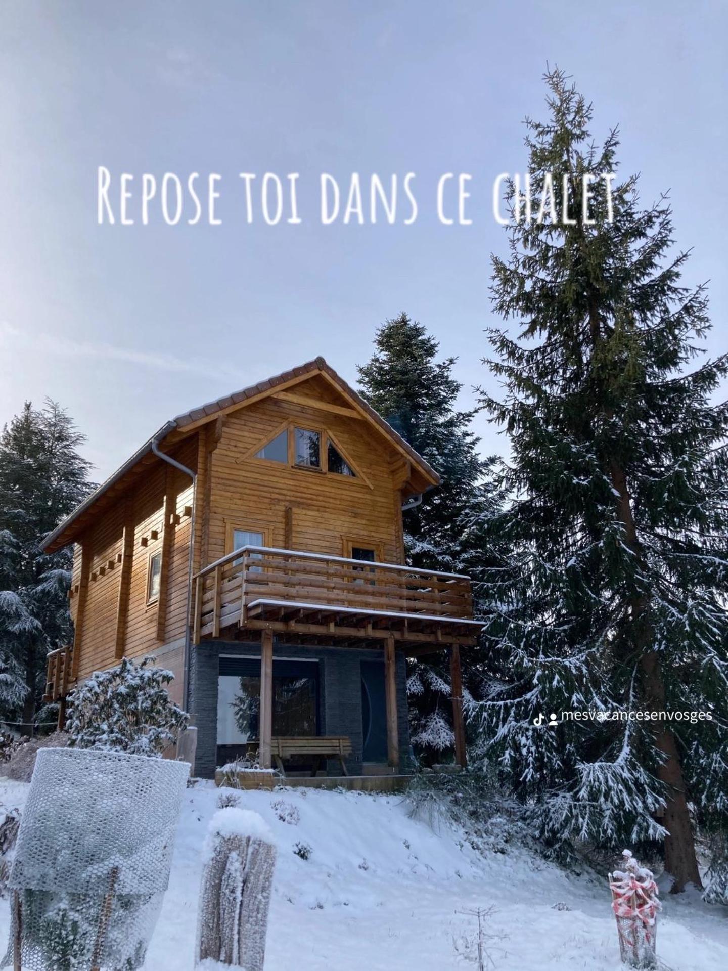Chalet Authentique Au Calme, En Lisiere De Foret, Montagne, Sentiers 15Mn Gerardmer & Alsace "Chalet Mon Beau Sapin" アヌー エクステリア 写真