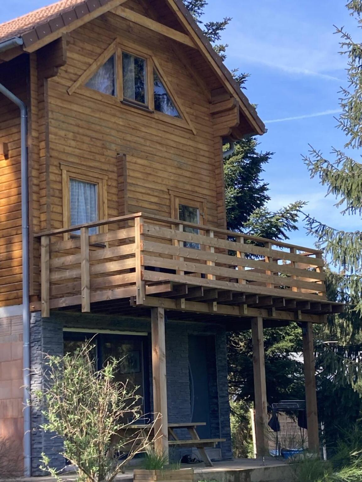Chalet Authentique Au Calme, En Lisiere De Foret, Montagne, Sentiers 15Mn Gerardmer & Alsace "Chalet Mon Beau Sapin" アヌー エクステリア 写真